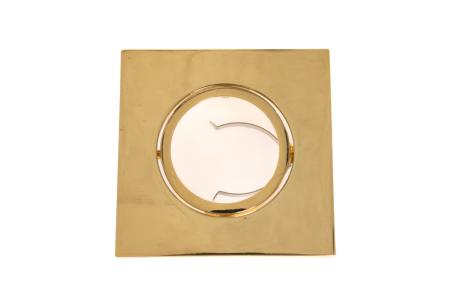 DIOSPOT OPTI/TIGHT messing firkantet frontring