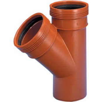 Wavin 160 x 110 mm 45 gr. PP-kloakgrenrør