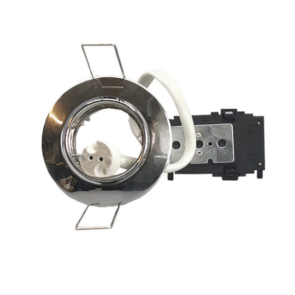 Downlight 12V GU4 max 20W krom