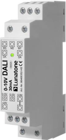 0-10V TIL DALI KONVERTER 30MA DIN-SKINNE