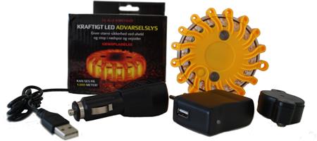 ADVARSELSLYS GENOPLADELIG