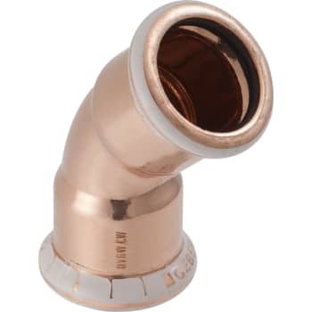 28 mm Bøjning CU 45° muffe/muffe Mapress