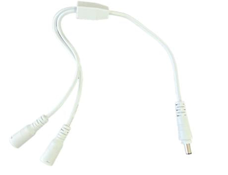 DIOFLEX Habena DC-stik T-stykke (2xhun, 1xhan)