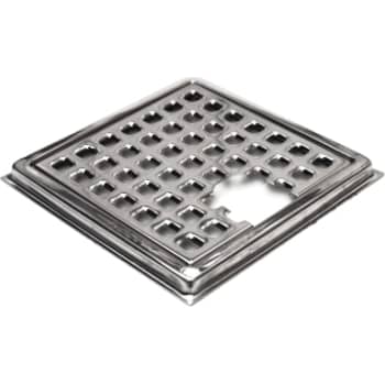 136 mm 4-kt. rist med ramme + udskæring