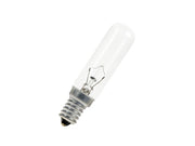 Rørlampe - 24V / 15W, E14 sokkel, klar (Ø20x85mm)
