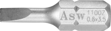 BITS LIGE KÆRV 0,6X3,5 70MM 1/4