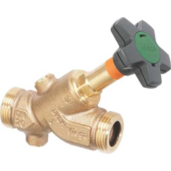 Viega easytop krv skråsædeventil 40 rødgods