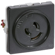 Fuga Lampestikkontakt med jord 50x50 koksgrå