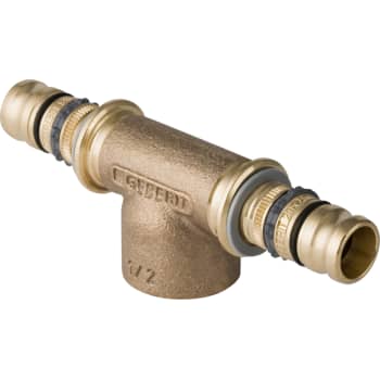 26 mm x 1/2" Pres T-stykke muffe Mepla