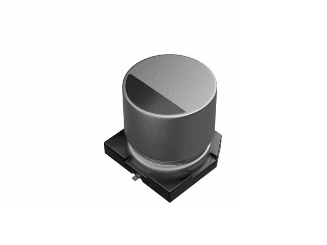 SMD elektrolytkondensator - 47uF / 50V, D hus (Ø6,3x7,7mm)