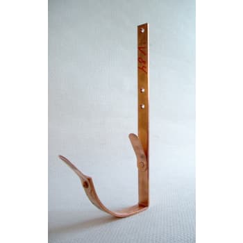 333 mm rendejern, kort 1/4-Rund, kobber