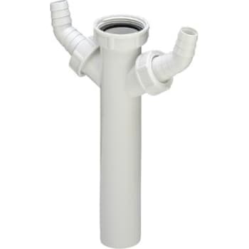 1.1/2" x 40 mm Tilslutningsrør med dobbelt studs