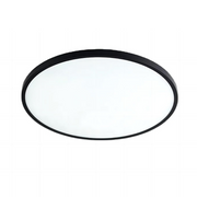 16W LED rundt CCT panel - Ø30, sort, inkl. monteringsbeslag (2000lm, RA80)