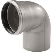 ACO 110 mm 87° rustfri afløbsbøjning, AISI 304