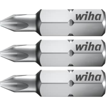 Wiha bits 25 mm, 1/4", Phillips PH1, 3 stk. i boks