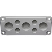 Gevindflange - 4xPG16 + 3xPG29