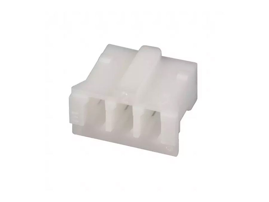 Ledning-til-print stik - NXG, 1x3pol, 1A, 2mm benafst.