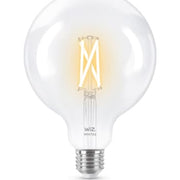 WiZ E27 klar filament globepære - kold til varm - Ø12,5