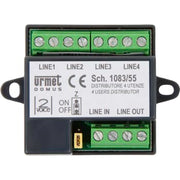 Urmet Fordeler med 4 udgange for 2voice system