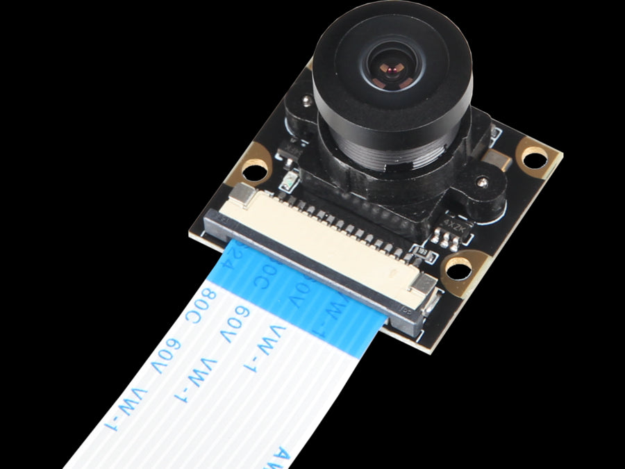 Raspberry Pi vidvinkels kameramodul - 5Mpix, 720/1080p