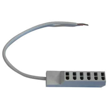 AMP 6-vejs fordelerboks m/20cm ledning