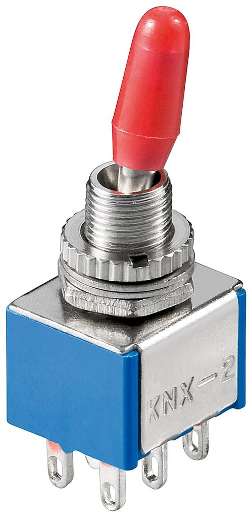 Vippekontakt - 2P ON-ON, low cost