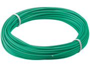 Monteringsledning - 0,14mm² trådet, Grøn (10m)