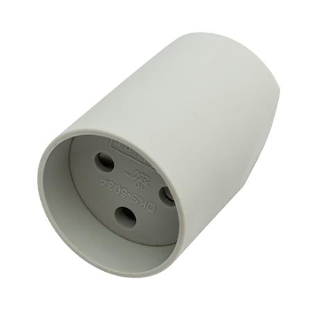 Forlængerled u/jord grå