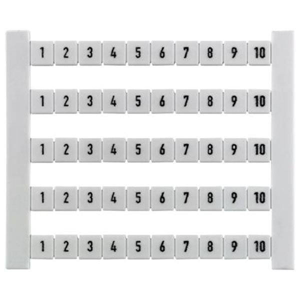 DEKAFIX MÆRKER 5-FWZ 1-10, 1 ark