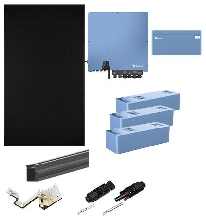 5,04KWP SOLPAKKE TEGL SOLPLANET 10KWH