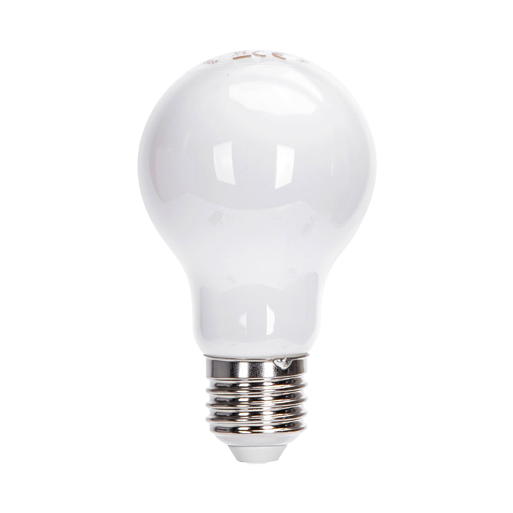 E27 Filamentpære 4W LED - Mat Hvid, Erstatter 39W, 450lm