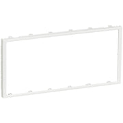 Clic line 3 modul ramme universal hvid