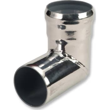 70 mm Vinkel normalmuffe afløb stål GM-X