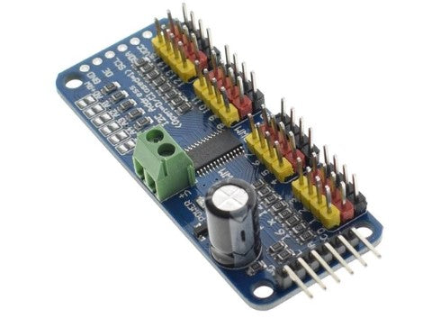 16-kanal 12-bit PWM/Servo Driver - I2C interface, PCA9685