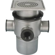 ACO 110 mm afløbsskål til beton, med studs, lodret