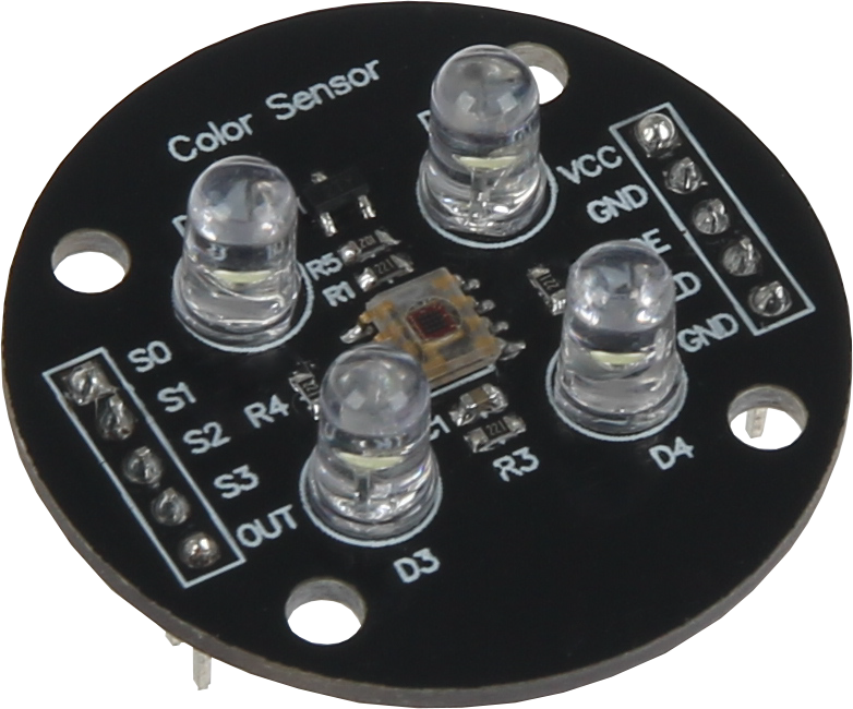 Farvesensor modul til Arduino - TCS3200, 3-5V