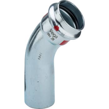 28 mm Prestabo bøjning 45° muffe/nippel