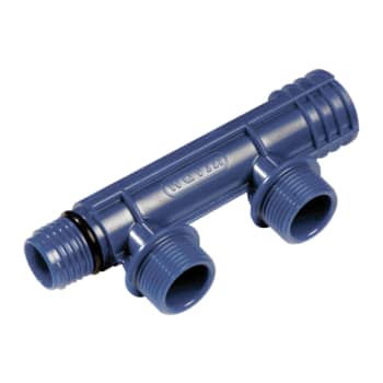 2 afg. Pres fordelerrør plast Alupex Tigris K1 Wavin