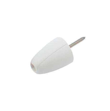 Lampeophæng lukket hvid