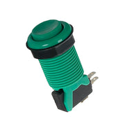 Arkade trykkontakt med mikroswitch - Off-(On), Grøn