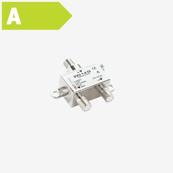 Fordeler DVU 1-4 Gl TV/Data, galvanisk adskilt, 1300Mhz