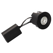 DIOSPOT OPTI rund sort + Diolux E6 927 245lm