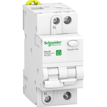 Schneider Resi9 Kombiafbryder HPFI C 16A 1P+N 30mA, bolig