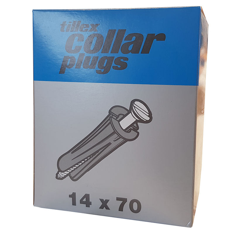 Plugs 14x70mm grå - pr. stk.