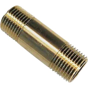 1/2" x 80 mm Nippelrør Messing