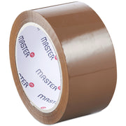 Pakketape - 50mm x 66M, Brun (1 rl.)
