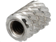 Gevindindsats til plast - M2,5, Ø4,5mm, L5,9mm (10 stk.)