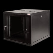 19" væg-rackskab - 9U B540xD550mm, Sort