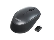 2.4GHz trådløs mus - 3-knapper, USB-C, Sort