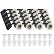 20 stk. LEDlife indbygningsspot Inno88 Udendørs - Hvid, IP44, 4,5W GU10, 230V, 400lm, isoleringsgodkendt